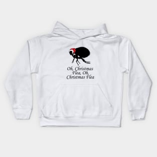 Oh Christmas Flea - Funny Quote Kids Hoodie